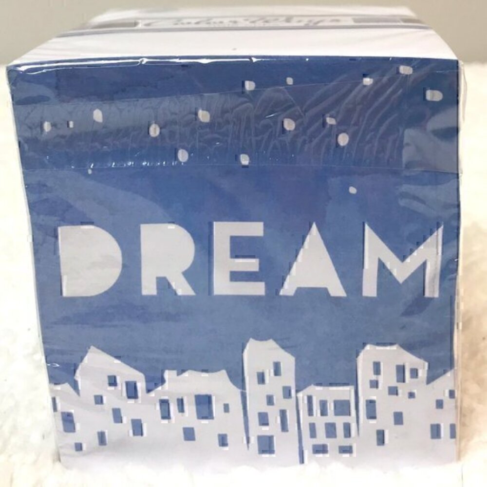 ☀️2/$14☀️Paper House "Dream" Note Cube with Pen Pencil Hole